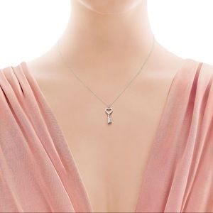 Tiffany Key Heart Pendant